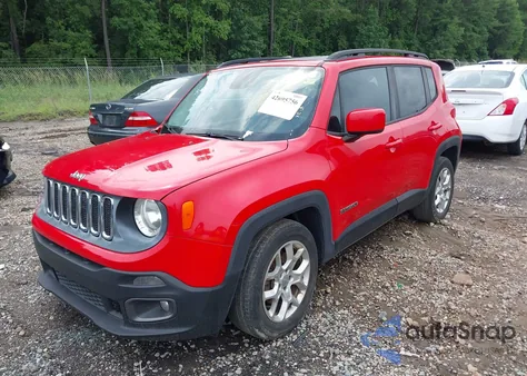 2015 Jeep Renegade Latitude из США, поврежденный, VIN ZACCJABT8FPC25096